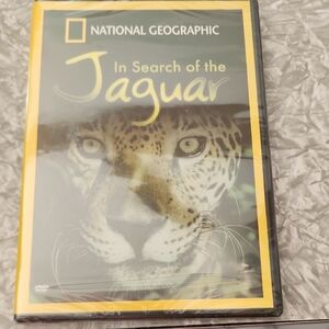 National Geographic In Search of the Jaguar DVD - Yellow and Black